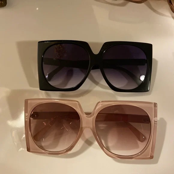 🎀 𝐔𝐧𝐢𝐪𝐮𝐞 𝐏𝐨𝐥𝐲𝐠𝐨𝐧 𝐅𝐫𝐚𝐦𝐞 𝐆𝐥𝐚𝐬𝐬𝐞𝐬 - Picture 3 of 8